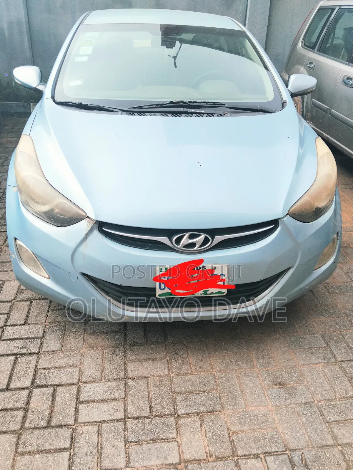 Hyundai Elantra 2012 Blue