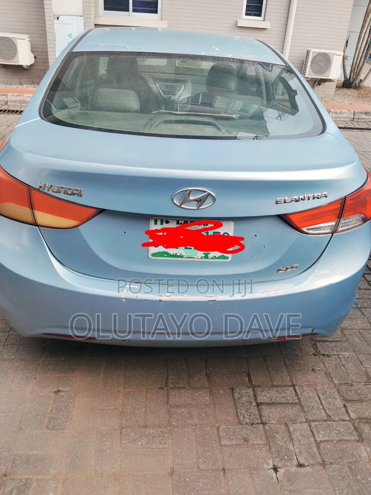 Hyundai Elantra 2012 Blue