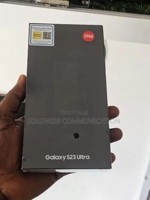 New Samsung Galaxy S23 Ultra 256 GB Black
