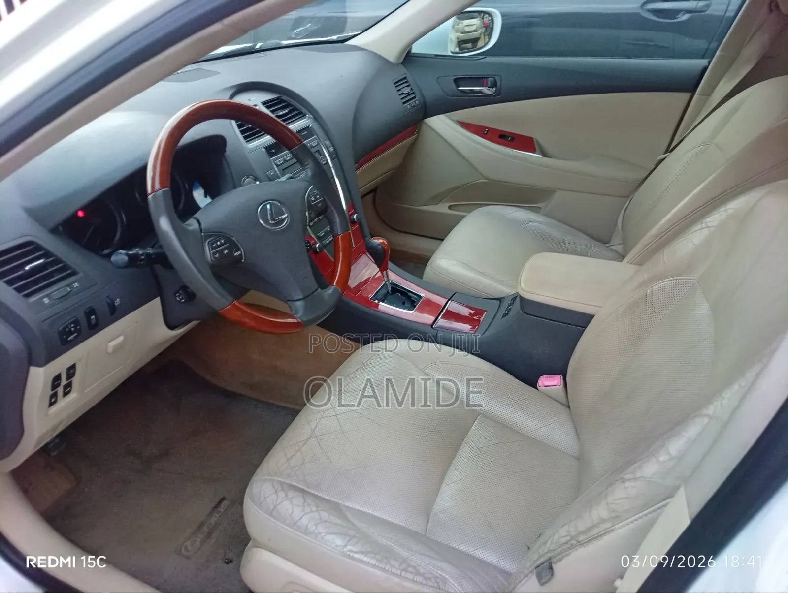 Lexus ES 2013 White