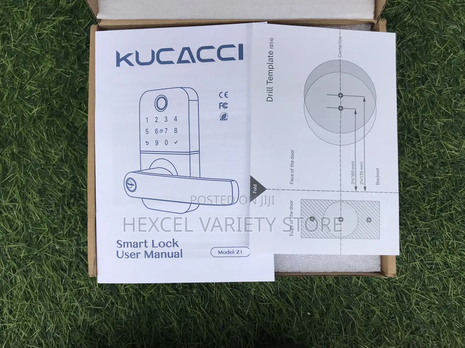 Kucacci Keypad Smart Door Lock With Handle