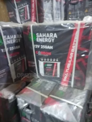 Sahara Tubular Battery 250aj 12v Available