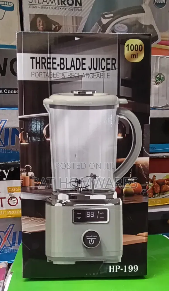 Three Blade Juicer Rechargeable