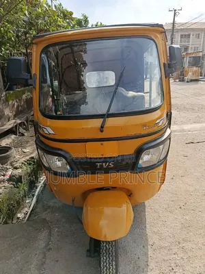 TVS King Deluxe Plus iTouch Start 2023 Yellow