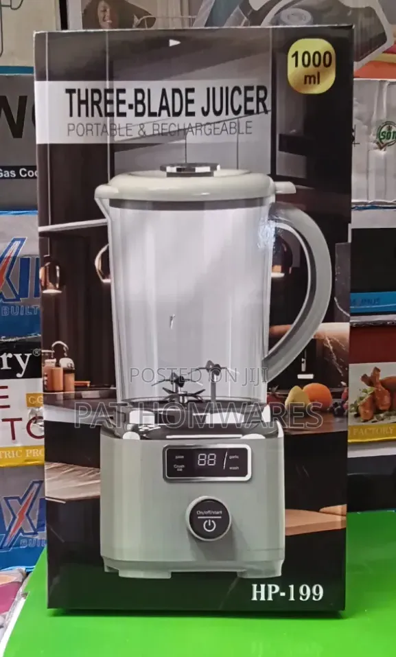 Three Blade Juicer Rechargeable