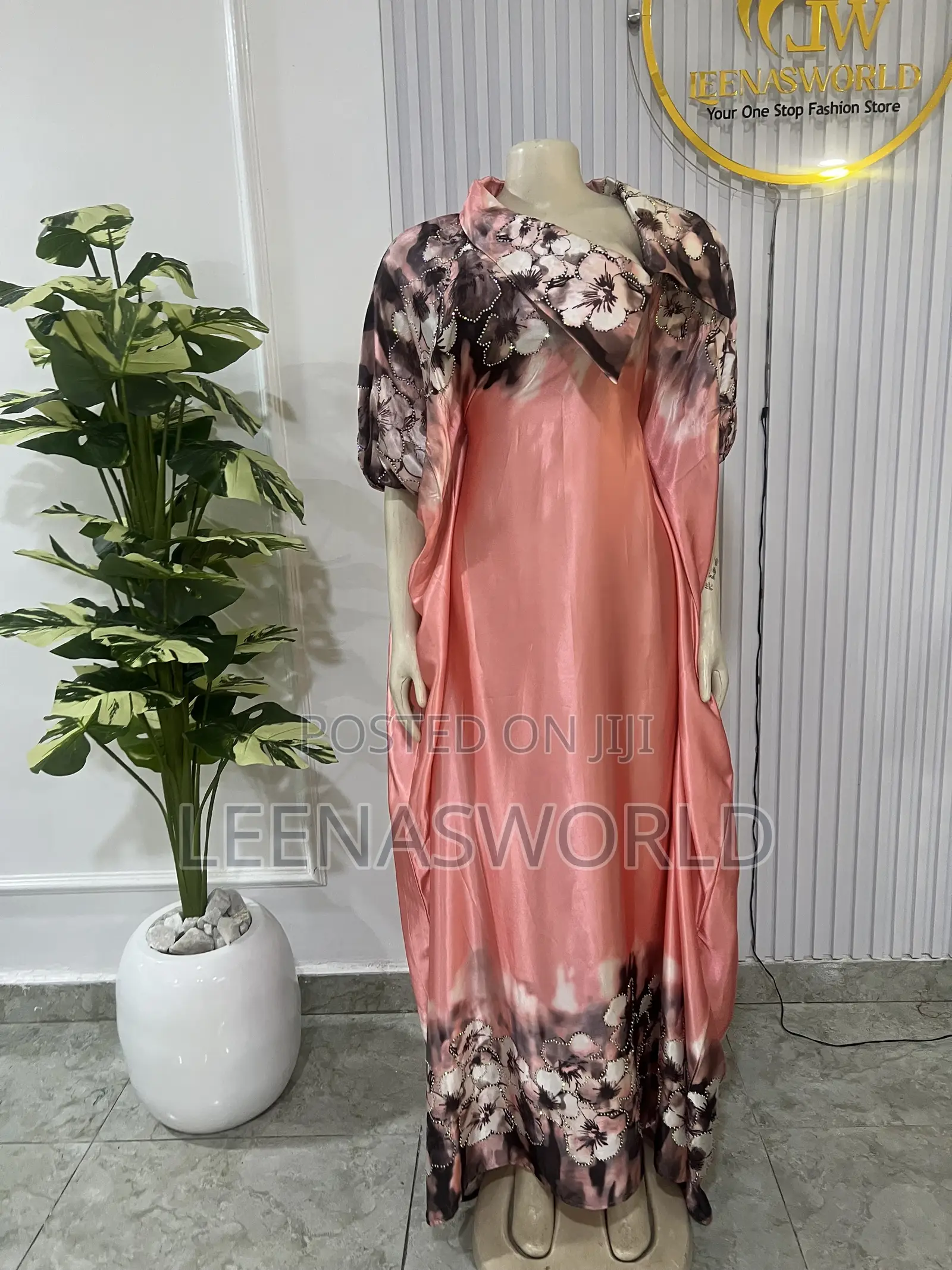 Silky Bubu Gown