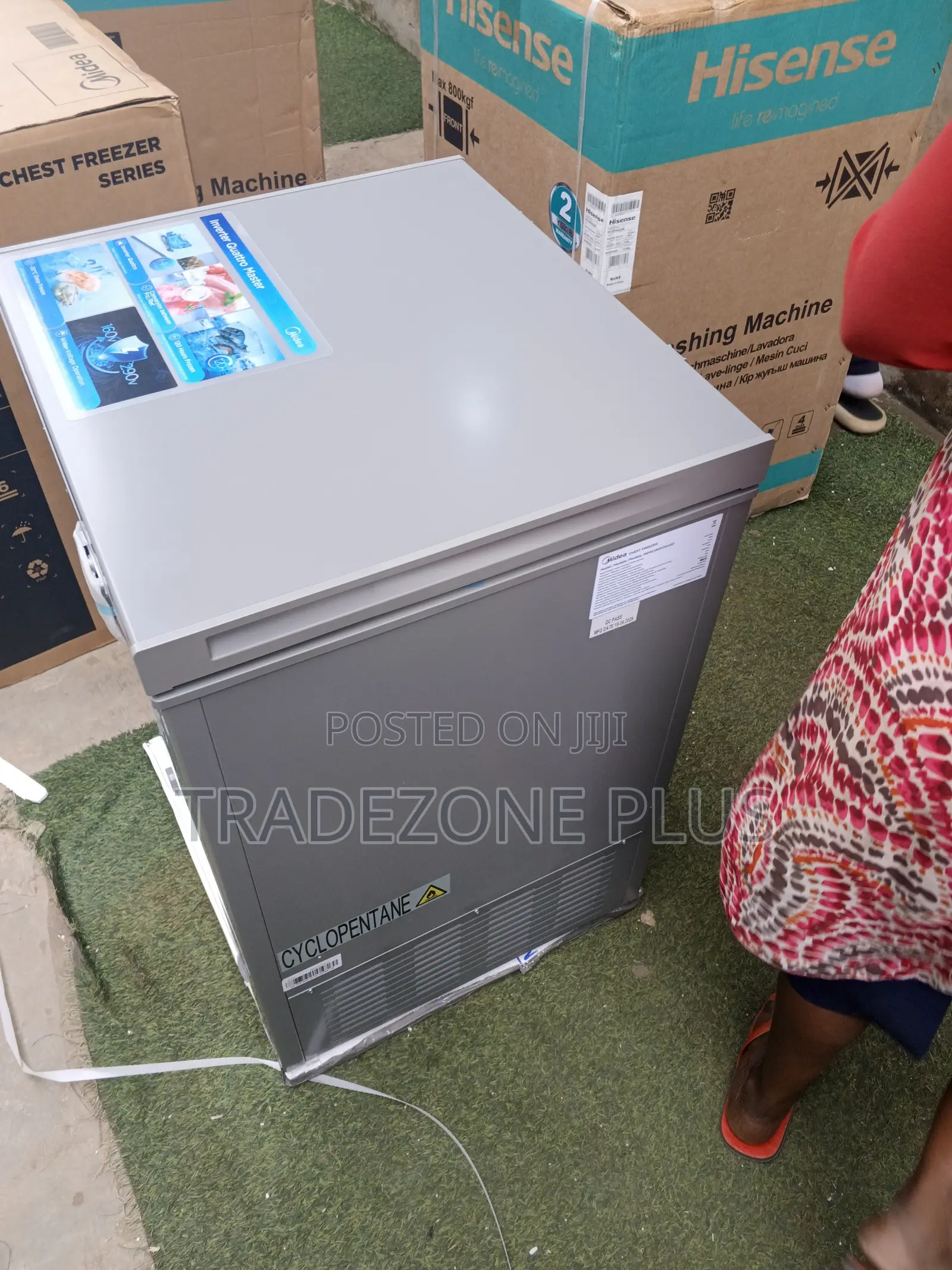 Midea MDRC265FZG43D 142L Chest Freezer