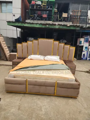 Quality 6by6 Padded Bedframe Set