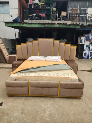 Quality 6by6 Padded Bedframe Set