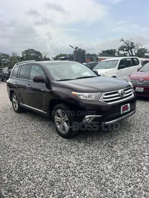 Toyota Highlander Limited 2012 Burgundy