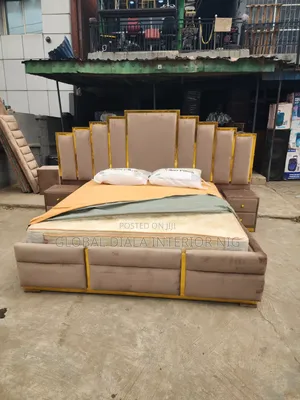 Modern 6by6 Fabric Bedframe Set