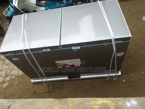 LG 2 Doors Chest Freezer  Sliding Glass and Inner Interior LED Light