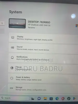 Laptop HP EliteBook x360 1040 G5 8GB Intel Core i5 SSD 512GB