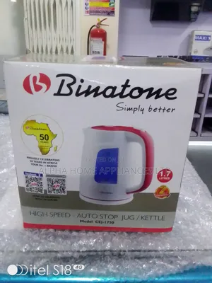 Binatone Kettle 1.7L White Colour