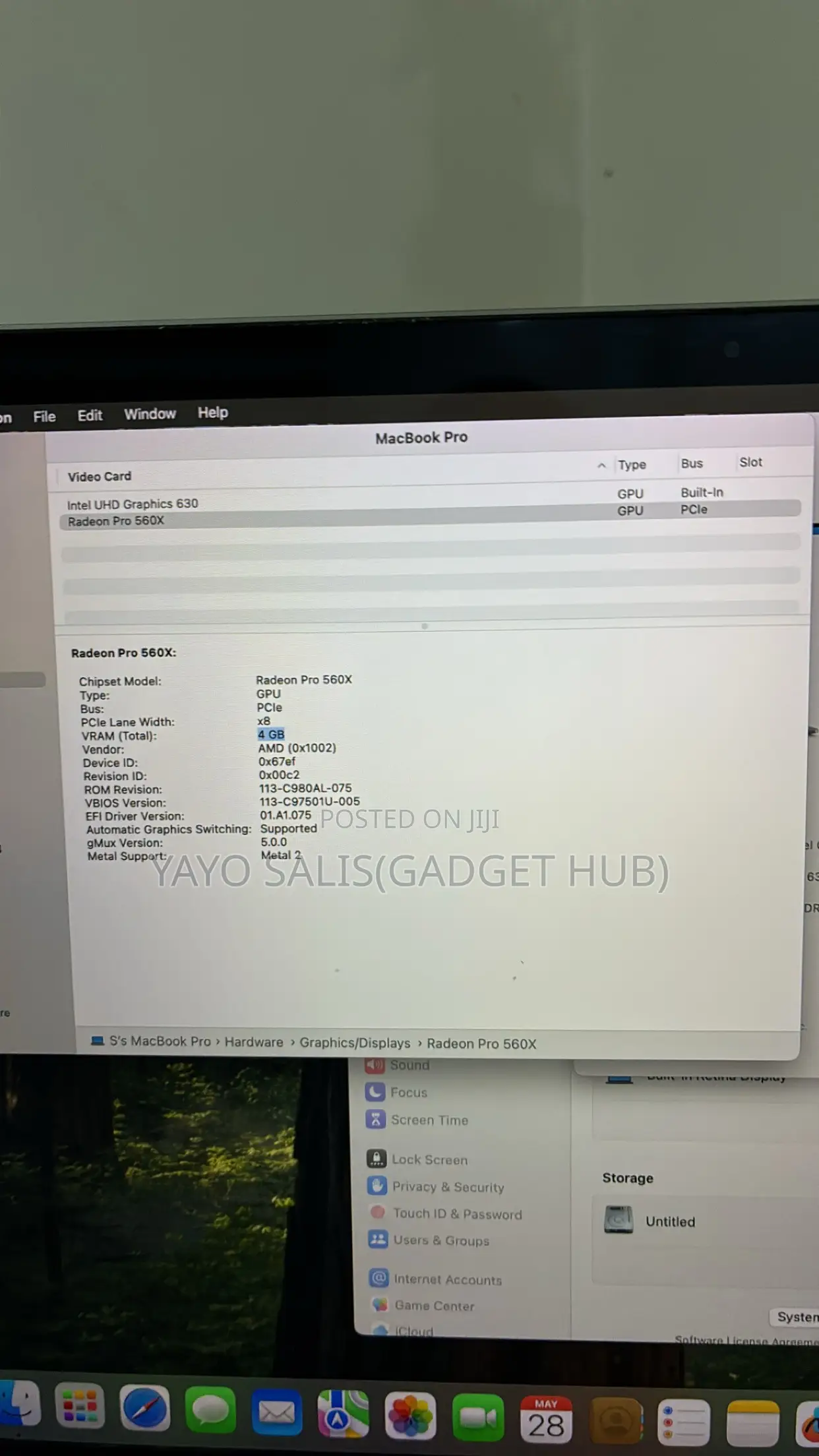 Laptop Apple MacBook Pro 2019 32GB Intel Core i9 SSD 1T