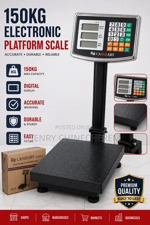 150kg Electronic Digital Platform Weighing Scale – Heavy Duty