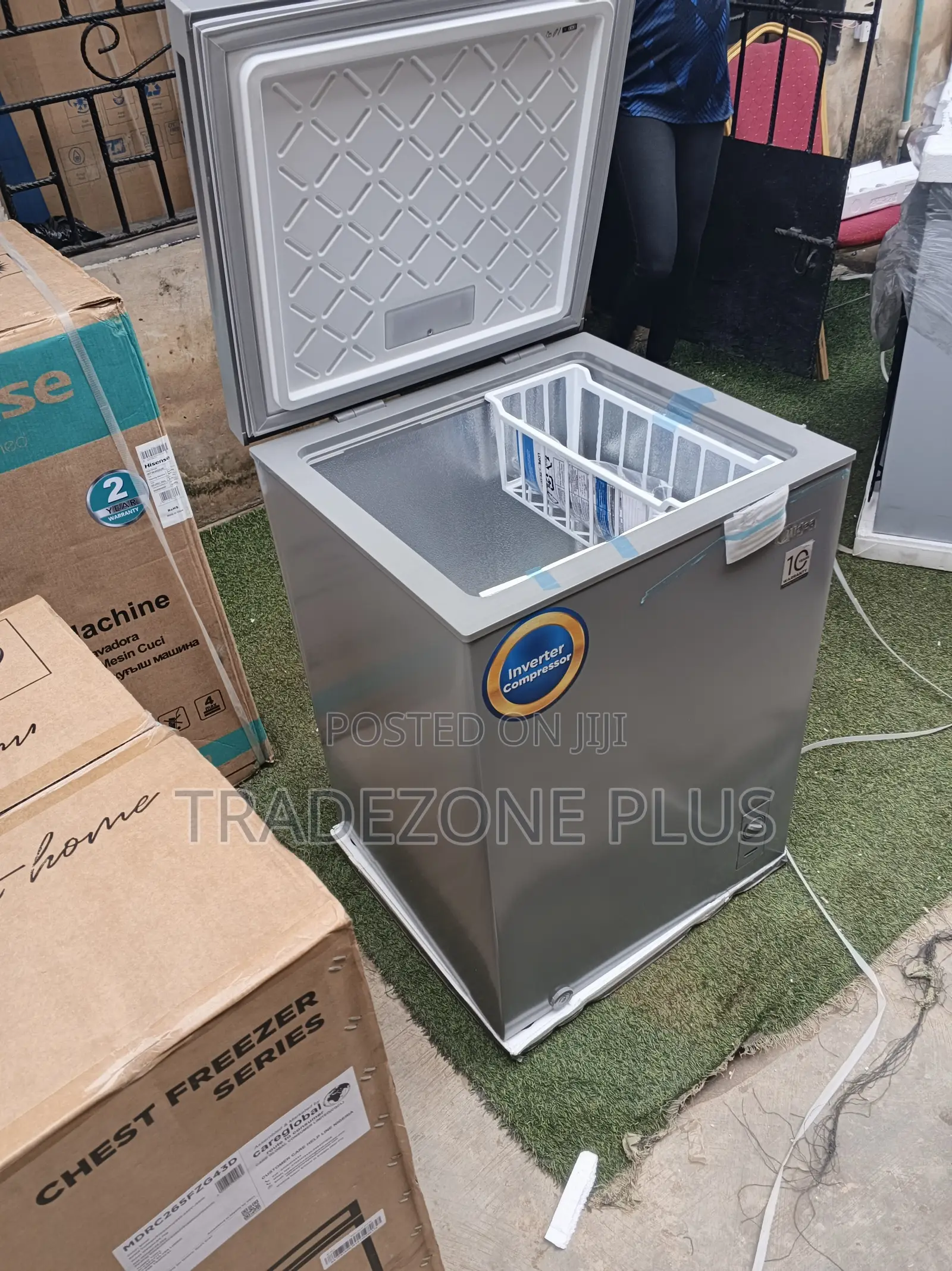 Midea MDRC265FZG43D 142L Deep Freezer