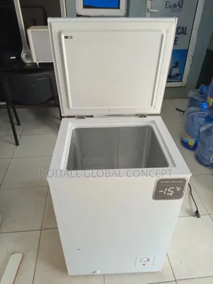 White Freezer