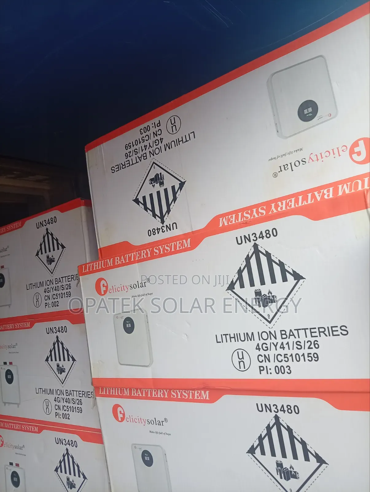 Felicity Lithium Battery 5kwh 24v Available