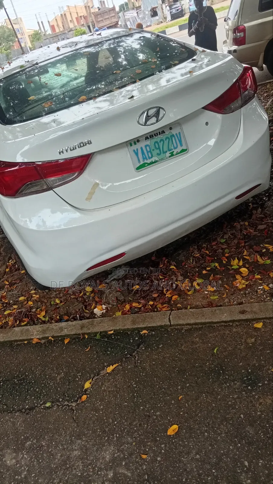 Hyundai Elantra 2013 White
