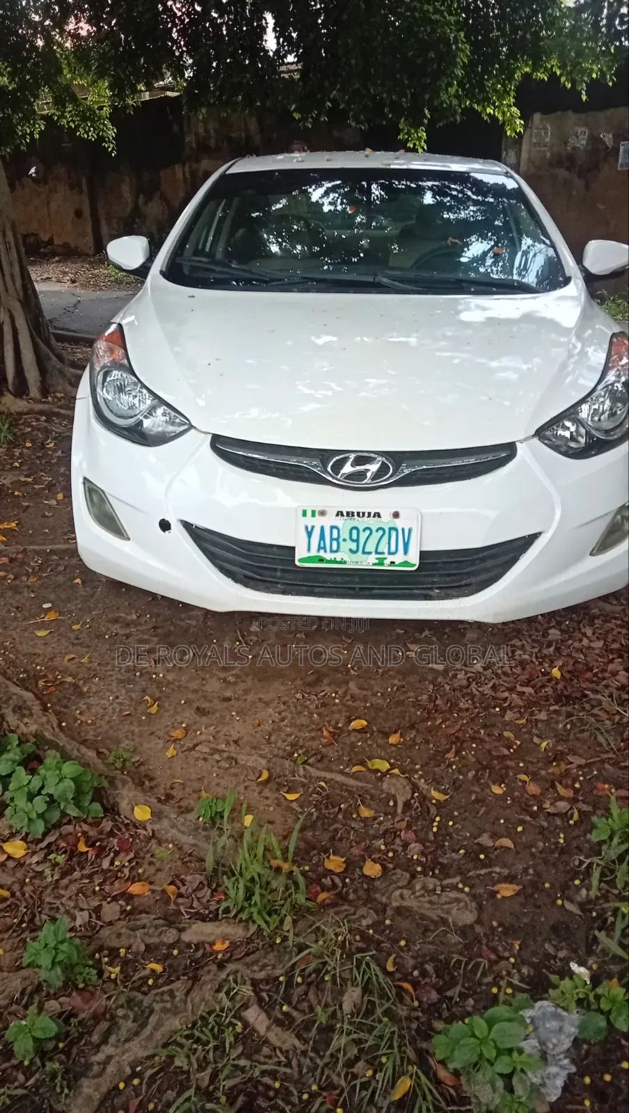 Hyundai Elantra 2013 White