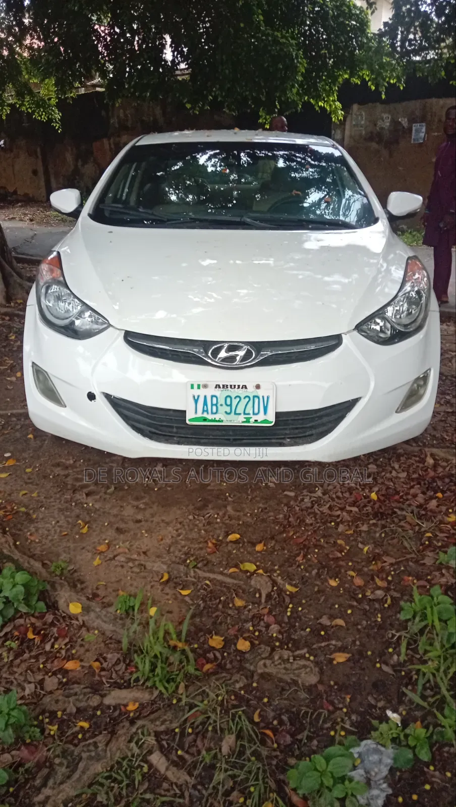 Hyundai Elantra 2013 White