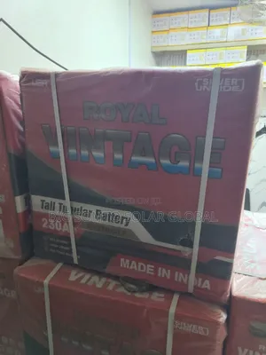 230ah/12v Royal Vintage Tubular Battery