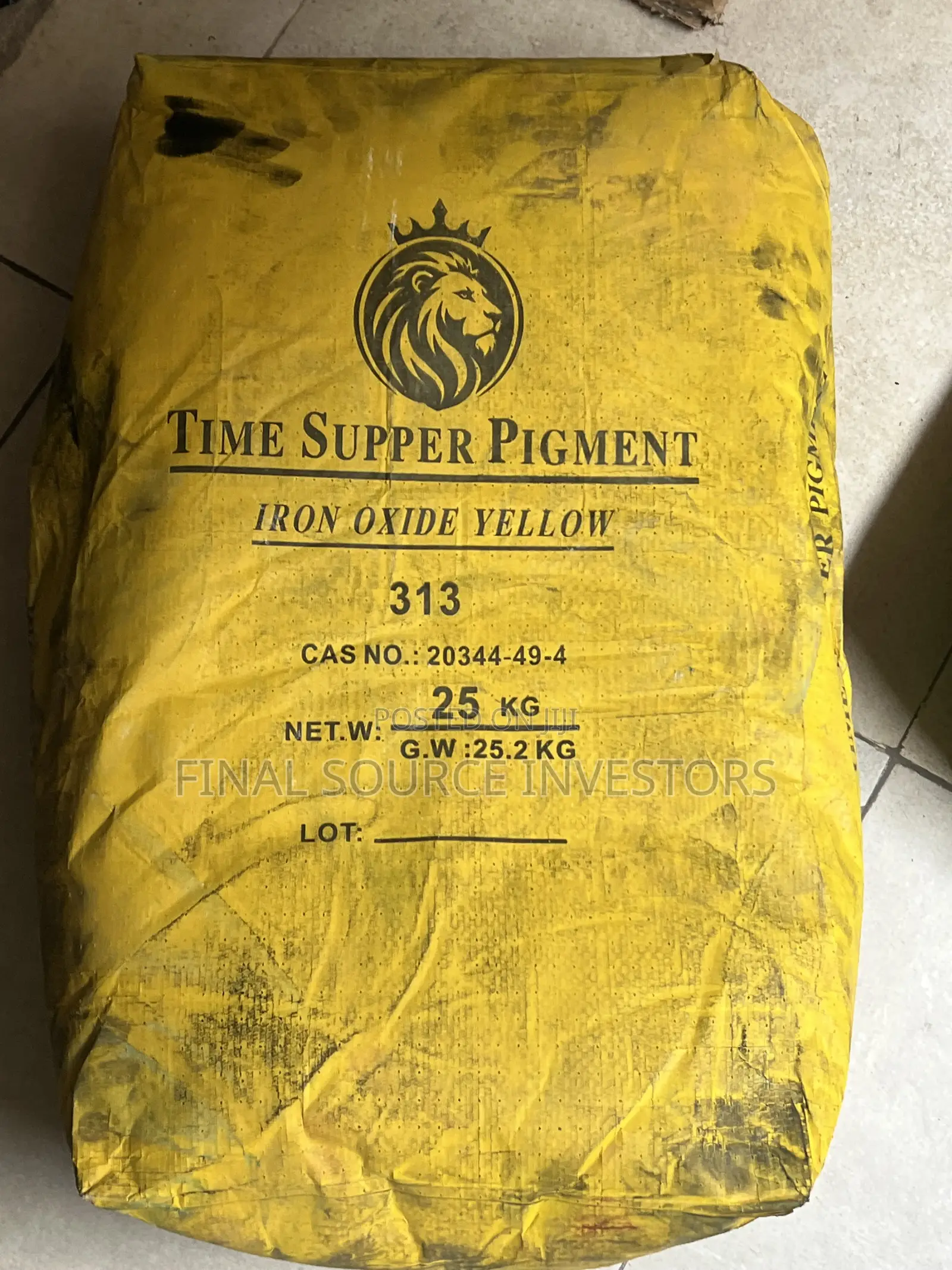 Yellow Iron Oxide Pigment