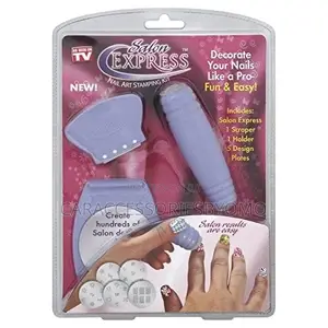 Salon Express Nail Art Stamping Kit
