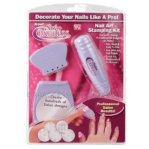 Salon Express Nail Art Stamping Kit