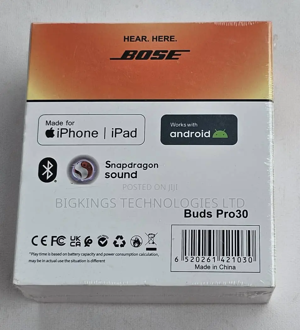 Bose Buds Pro30 Open Earbuds"