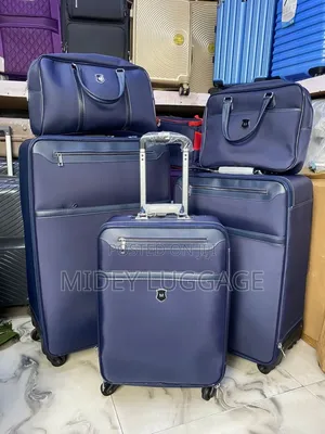 Set of 5 Fabric Luggage Box You