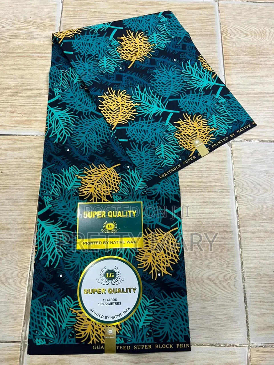 Yellow 💛 Ankara Fabric