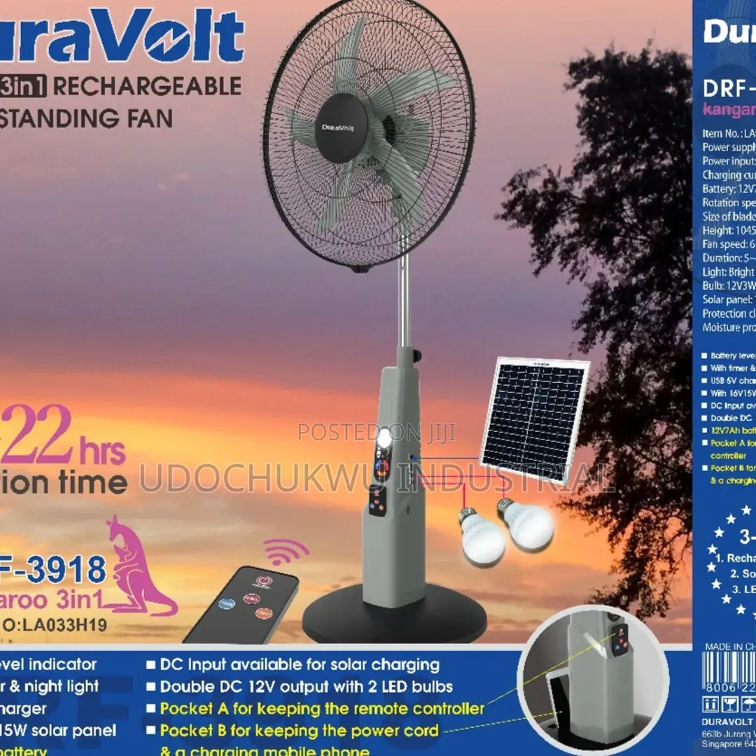 Duravolt Standing Fan