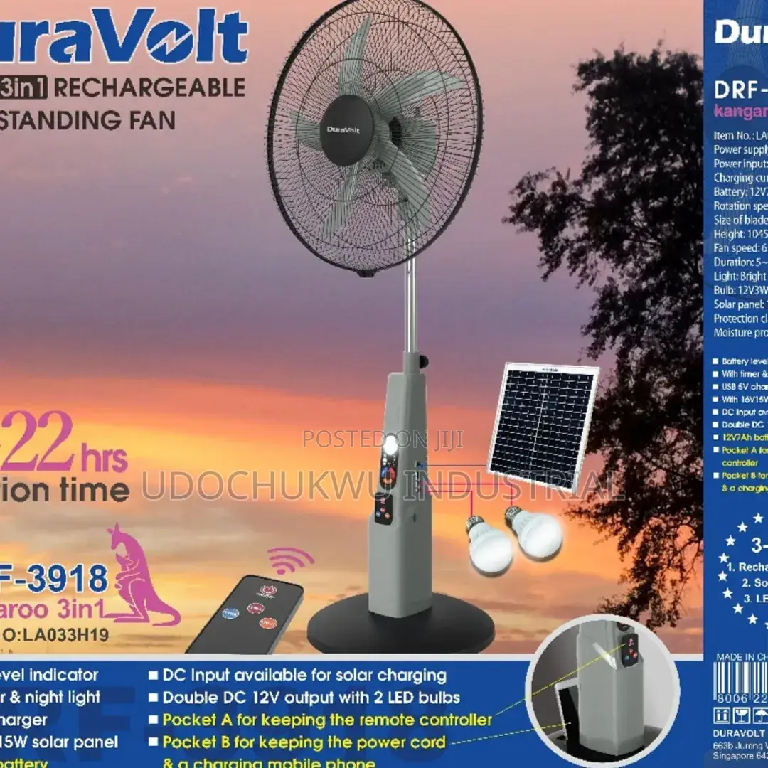 Duravolt Standing Fan