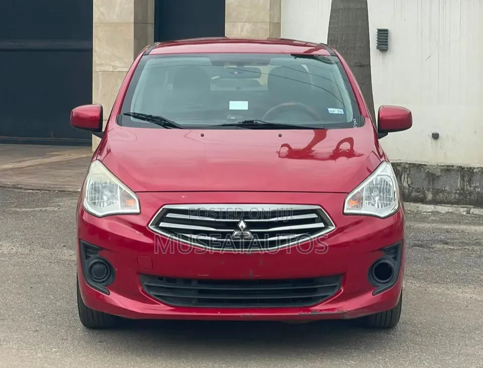 Mitsubishi Mirage 2017 Red