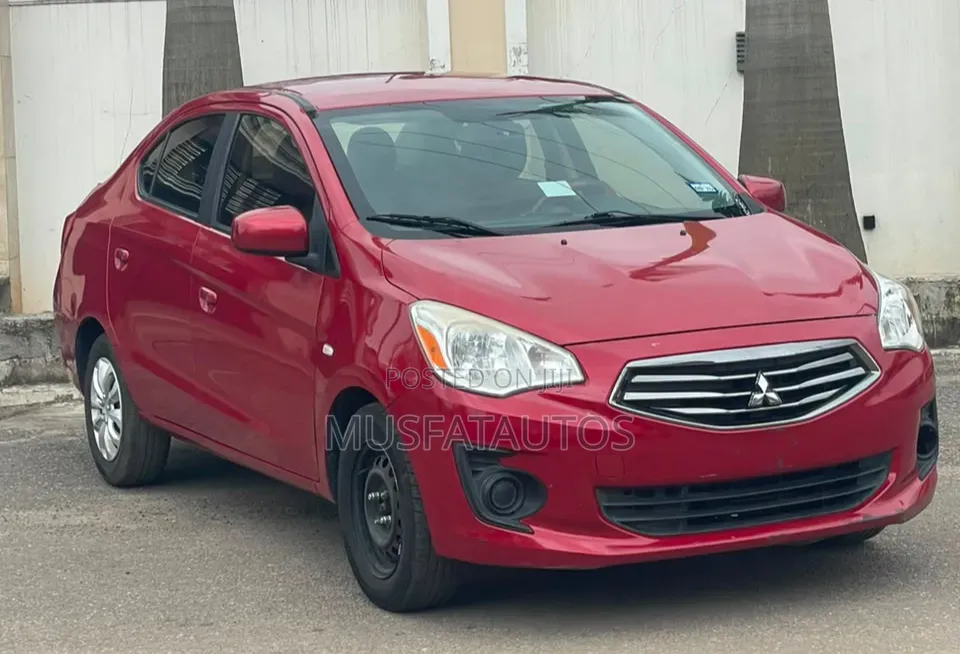Mitsubishi Mirage 2017 Red