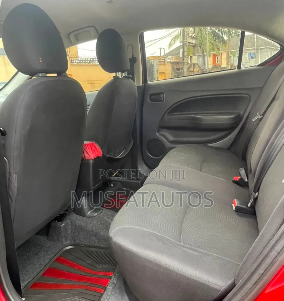 Mitsubishi Mirage 2017 Red