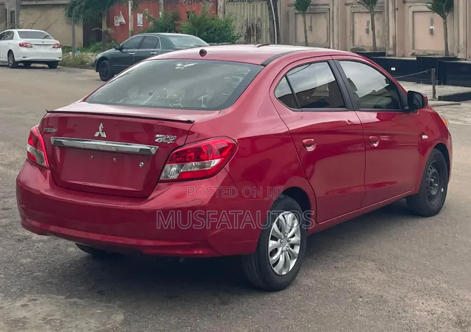 Mitsubishi Mirage 2017 Red
