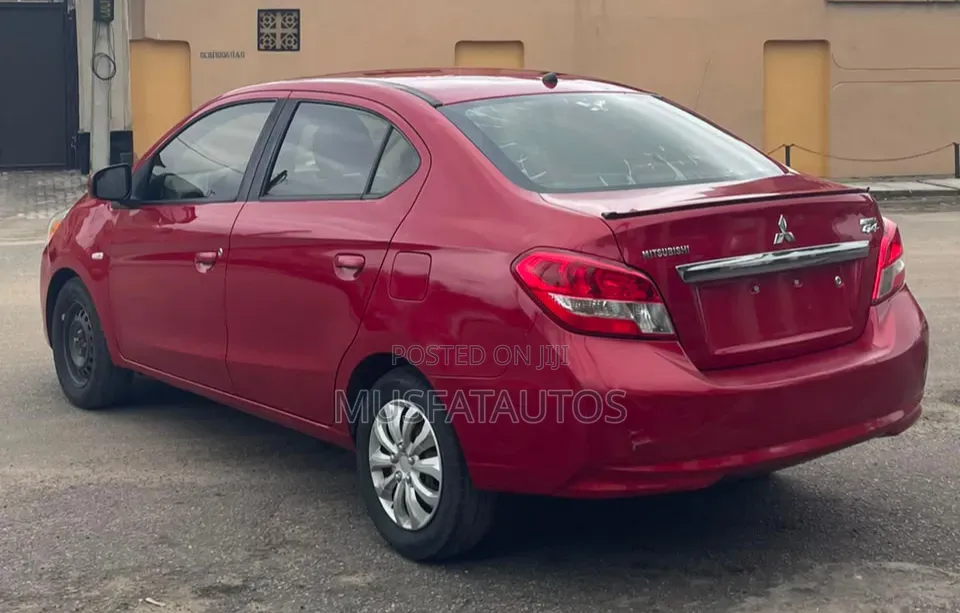 Mitsubishi Mirage 2017 Red