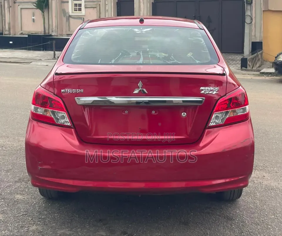 Mitsubishi Mirage 2017 Red