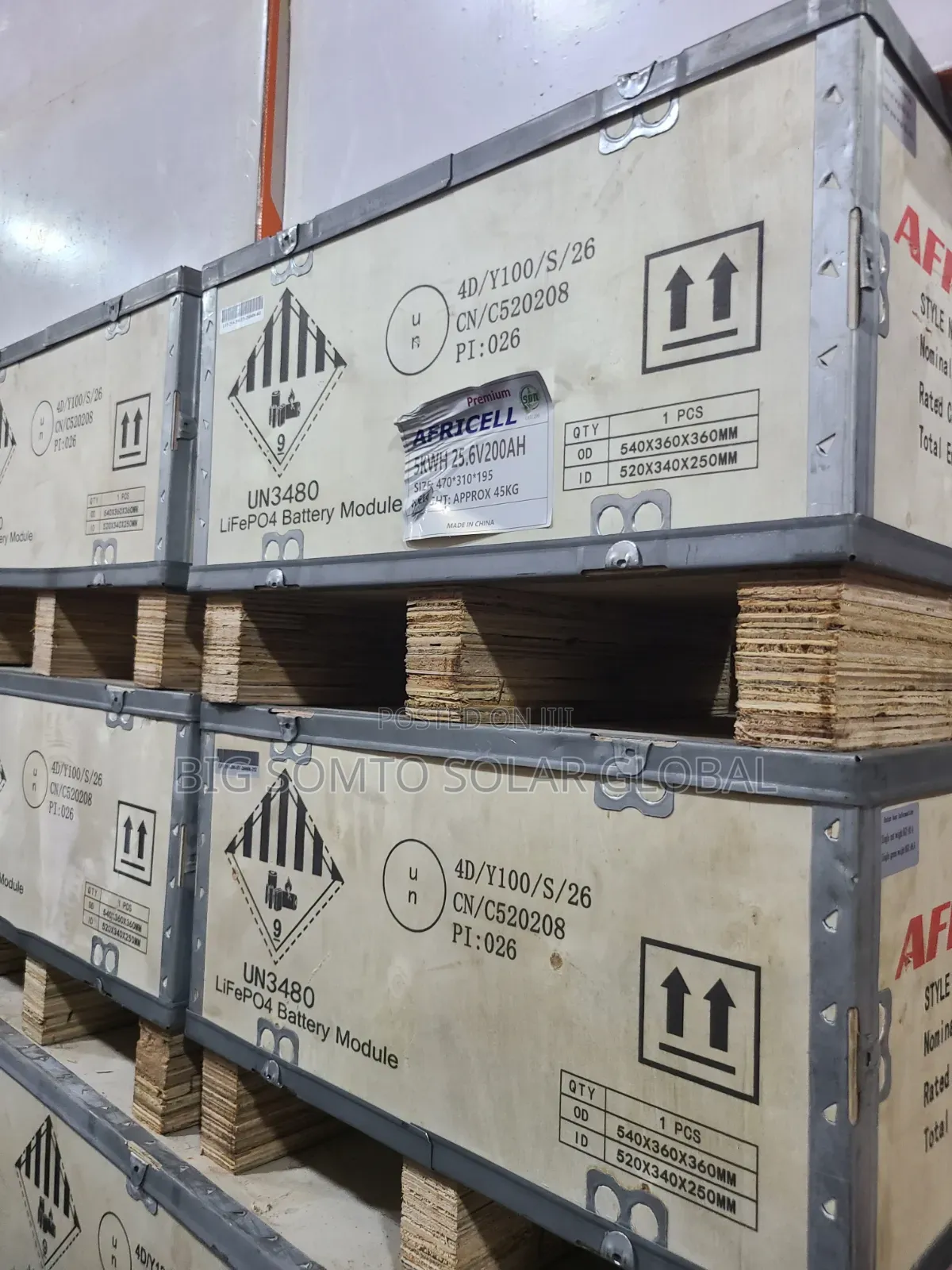 5kwh/24v Africell Lithium Battery