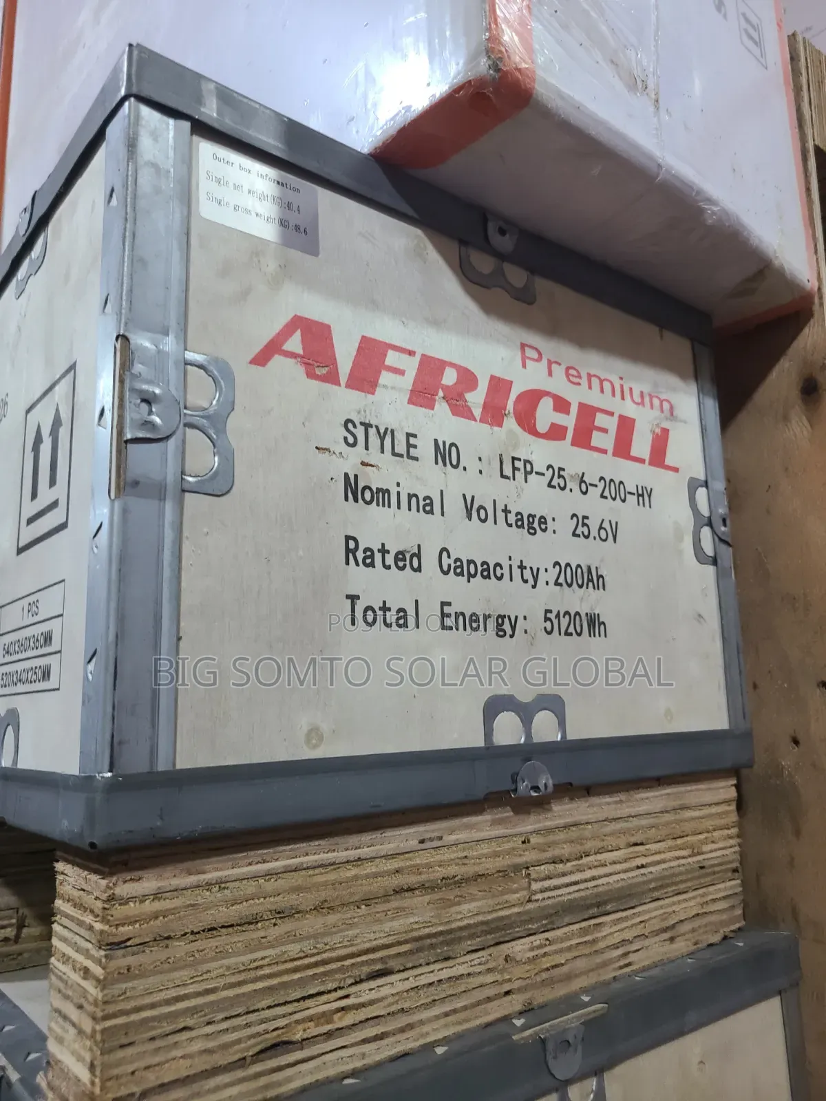 5kwh/24v Africell Lithium Battery