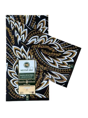 Brown Wax Ankara Fabrics