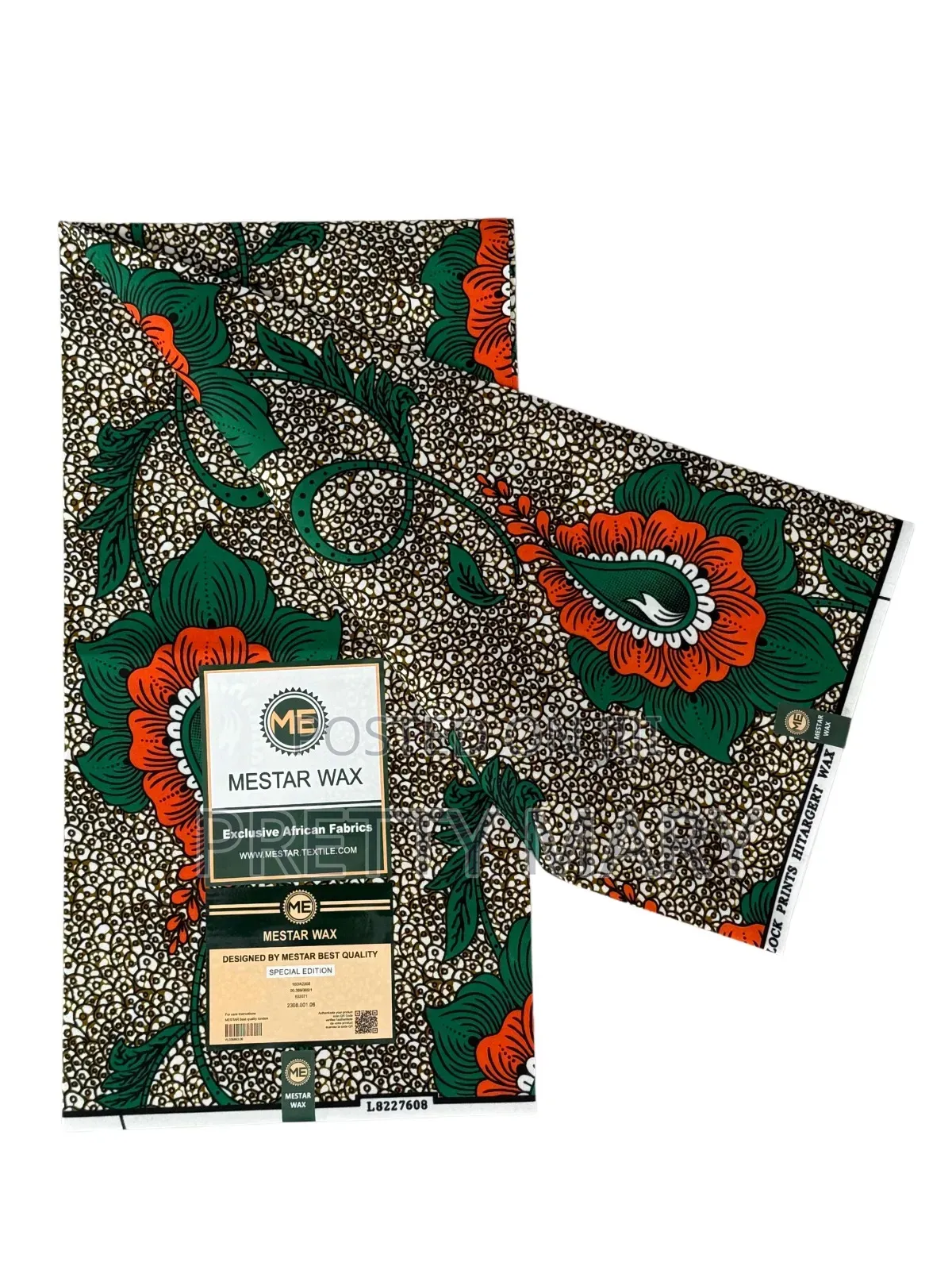 Brown Wax Ankara Fabrics
