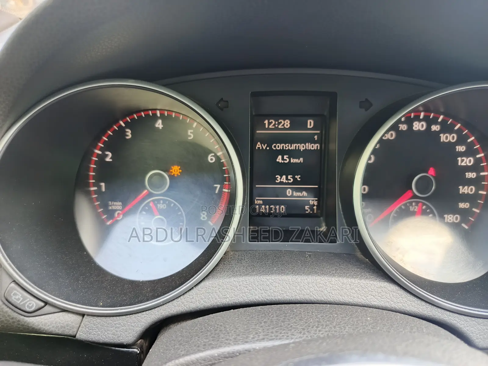 Volkswagen Golf 2013 Gray