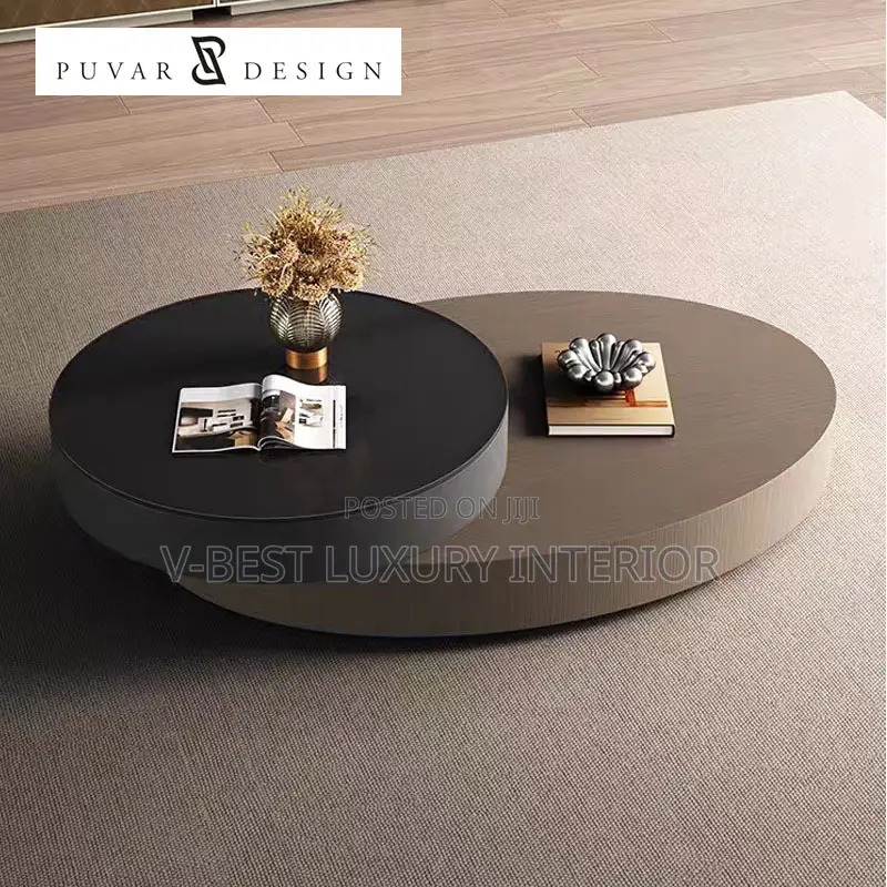 Magic Center Table, Rotating Top, Built-in Storage