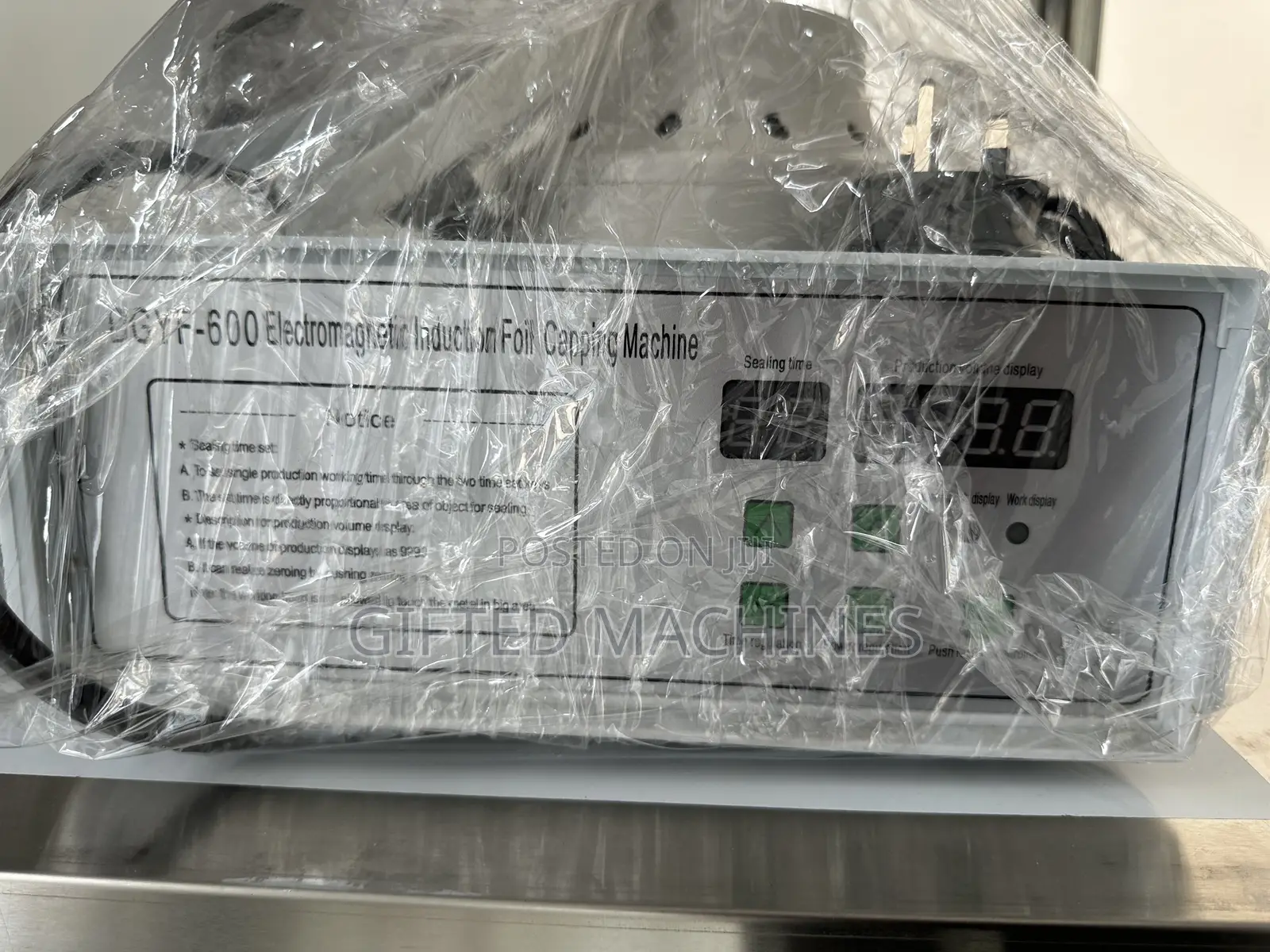 Aluminium Foil Induction Capping Machine