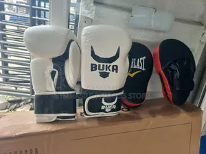 Boxing Gloves and Pad