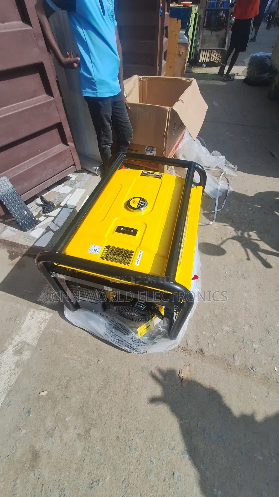 New Elepaq 7kva Generator With Key Full Copper (SV22000E2) Big Engine